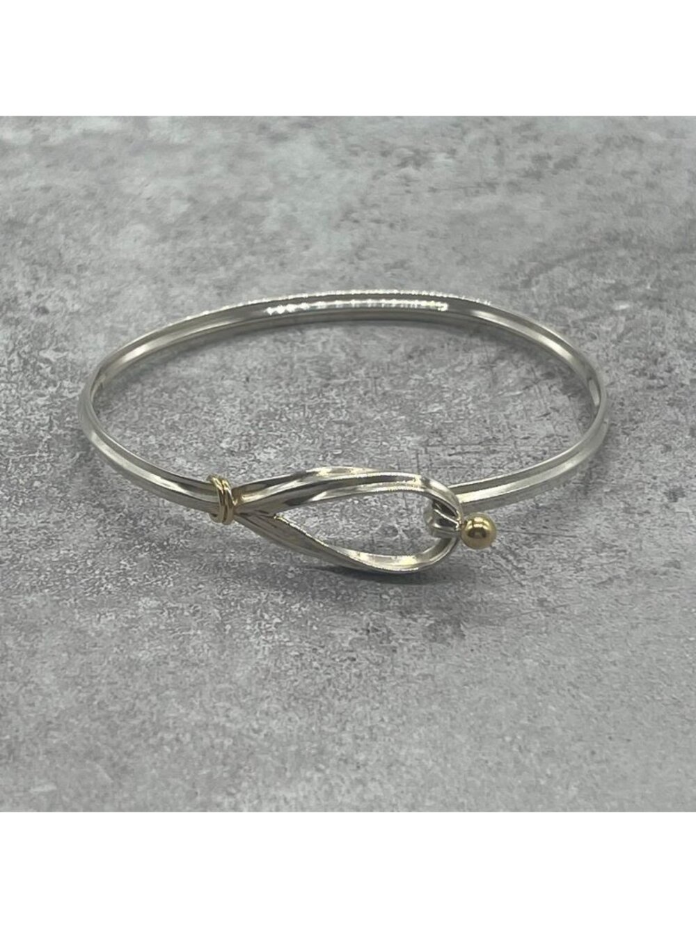 Tiffany & Co Hook And Eye Bangle Combination Bracelet